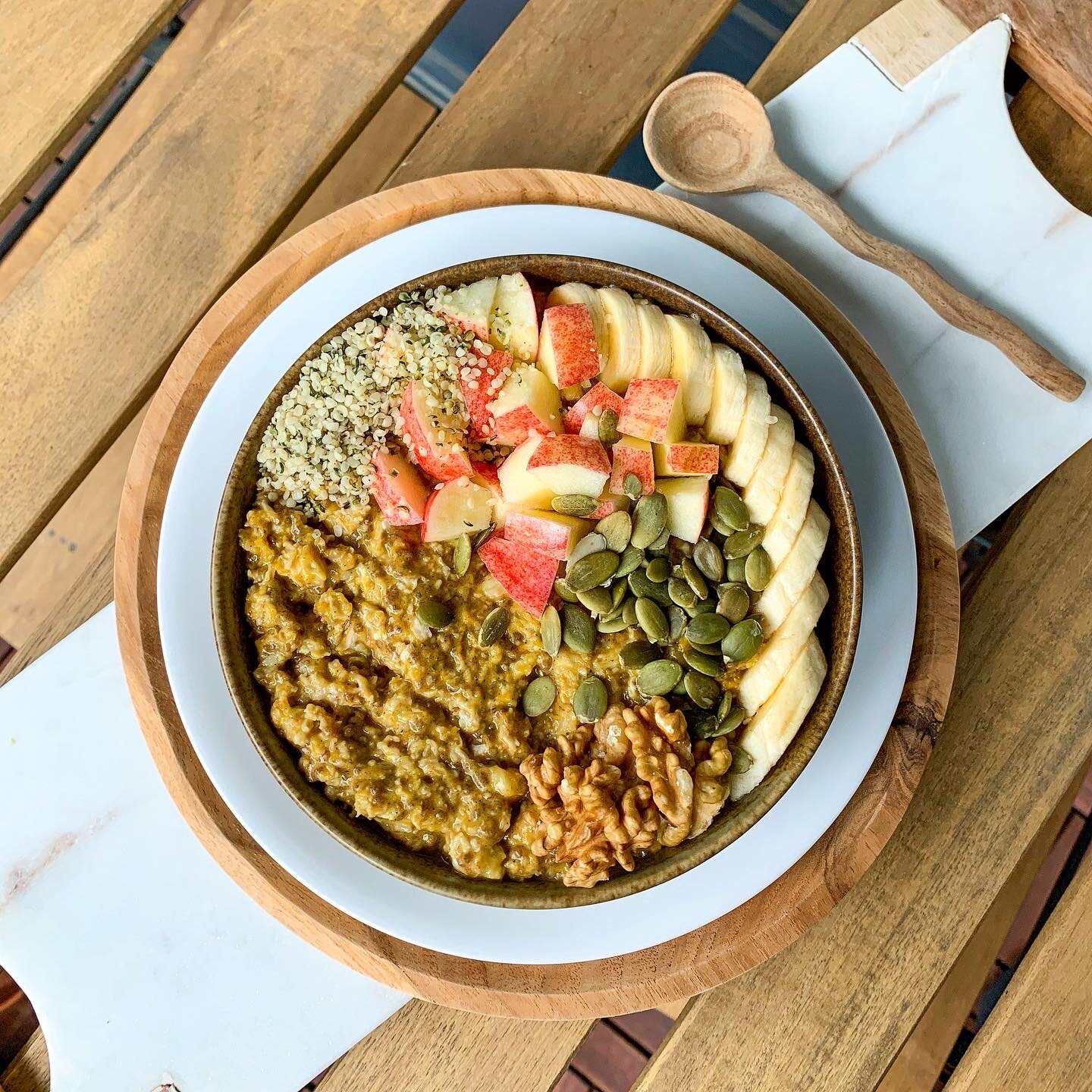 Pumpkin Pie Overnight Oats (gluten-free option)